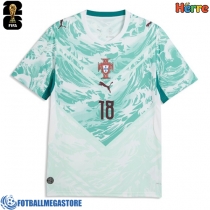 Fotballdrakt Herre Portugal Pedro Neto #18 Bortedrakt VM 2026 Kortermet